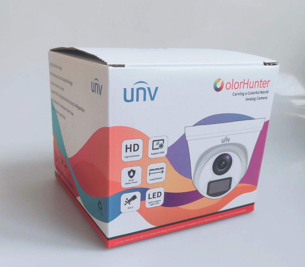 كيمرا UNV داخلية ملون 5 ميجا بكسل  40 متر