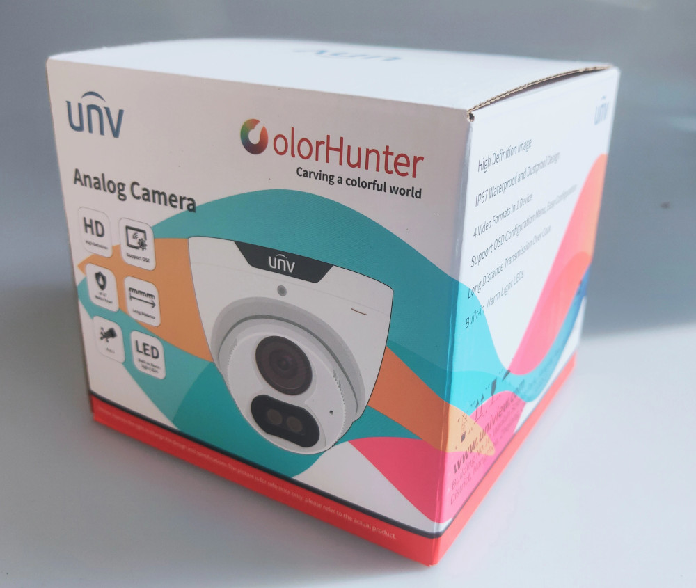 كيمرا UNV داخلية ملون 5 ميجا بكسل  40 متر